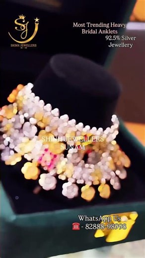 Bridal Anklets 2025 ✨ Aaj Ka Sabse Viral Design❤️ #shorts #jewellery
