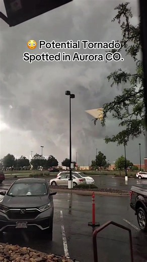 Aurora Colorado Potential Tornado Caught on Camera