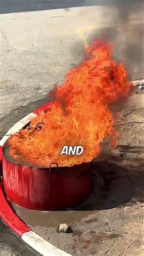 This fire drill requires exceptional skill 🤯