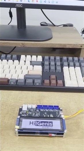 STM32G4 기반으로 제작된 산업용 컨트롤러를 LCD 예제입니다.