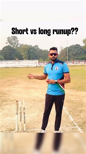 Short Runup vs Long Runup — Speed Ka Asli Secret! 🔥 | Fast Bowling Tips