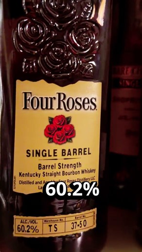 Valentine’s Roses? Nah… Four Roses Barrel Strength 🌹🔥