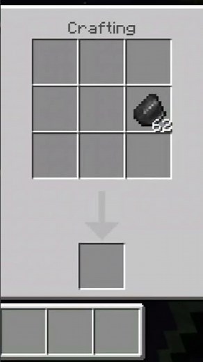 how to make flint and Steel in Minecraft #shortsfeed #minecraft