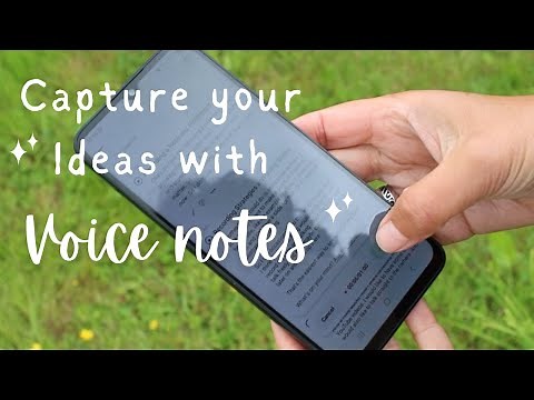 How to use voice notes to generate and organize your content ideas
