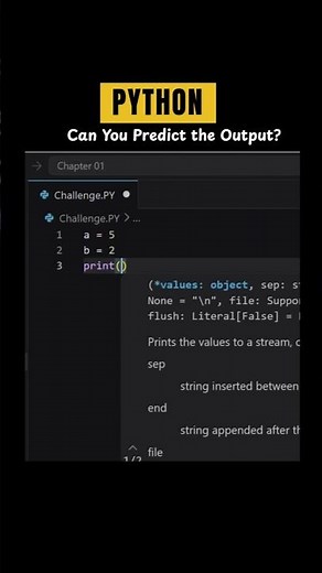 What Will This Code Print ?🐍 Python Programming Challenge