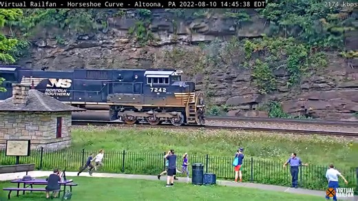 Kids Racing the Train! Clip from the Grab Bag video, see full video here: https://fb.watch/ePYckF96U-/ #kidsandtrains #kidsracingthetrain #horseshoecurve #altoonapa #trains #railroads #railfans #virtualrailfans #vrf #railroadtracks #reels #Funtrains #trainwatching #trainhobbies #trainspotting #trainreels #locomotives #engines #whistlestoptour #NS #norfolksouthern | Virtual Railfan