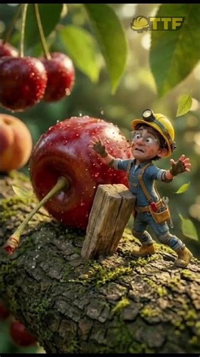 The Fruit Was TOO Heavy 🍎😳