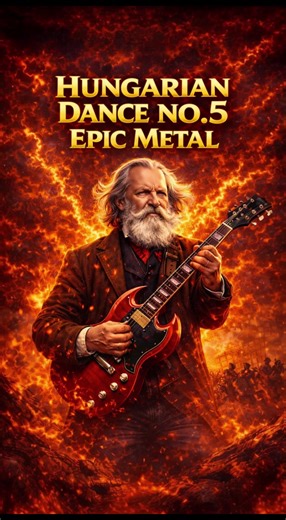 Brahms Hungarian Dance No.5 Goes Epic Metal