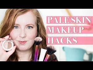 Pale Skin Makeup Hacks | How to Colour Correct, Lighten Foundation and More!