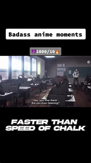 Epic Matrix Anime Dodge and Run Scenes