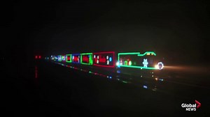 CP Holiday Train Rolls into Calgary