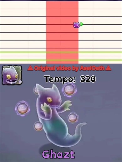 ghazt (video credits:AselOath) - Ethereal Sleepytime - MSM composer tutorial #mysingingmonsters