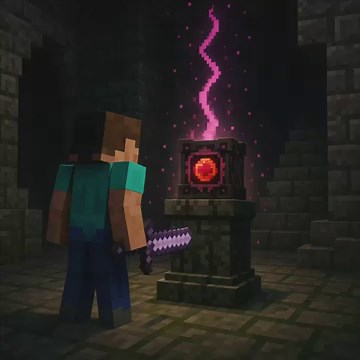 Ominous Trial Fast: Heavy Core Trick #minecraft #trialchambers #mace #heavycore #trick