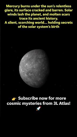 Mercury: The Scorching Alien World | Cinematic Sci-Fi | 3L Atlas
