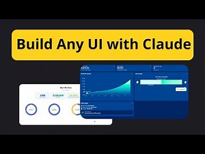 Build any webapp UI with Claude