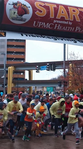 We’re just four days away from the 35th Annual YMCA of Greater Pittsburgh Turkey Trot presented by UPMC Health Plan, and there are so many reasons that make this event impactful for the Pittsburgh community. 🏃‍♂️🦃🌉 YMCA of Greater Pittsburgh Chief Development Officer Carolyn Grady highlights the “why” behind the event, especially the partnership with the Greater Pittsburgh Community Food Bank as part of the Peoples Food Drive. There’s still time to register for this year’s event by visiting t