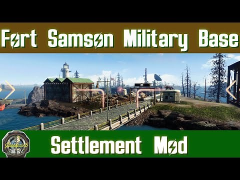 Fallout 4 - Fort Samson Military Base - Settlement Mod - Under The Scope