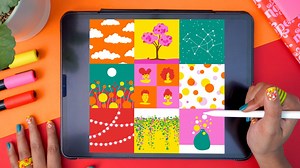 On The Dot: Drawing Easy Procreate Illustrations Using Dots | Vinitha Mammen | Skillshare