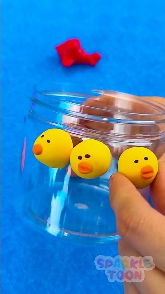 Make a Fun Pencil Holder With Little Ducks 🌟 #CreativePlay #Kids