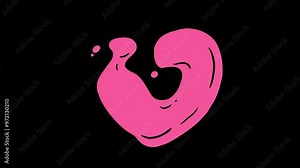 Cartoon Liquid Icons is a vibrant stock motion graphics pack featuring 16 playful, hand-drawn animated icons. With liquid, 2D doodle-style animations. 4K resolution and alpha channel included.