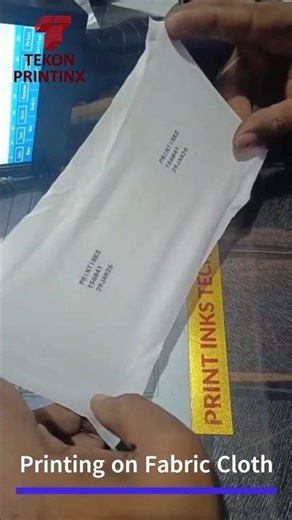 Printing on Fabric with Portable Hand Printer - Batch, logo, date & custom text printing Machine