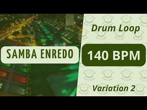 Samba Enredo - Drum Loop - 140 BPM (Variation 2)