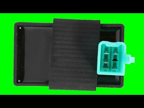 Inside a cheap CDI Capacitive Discharge Ignition module - with schematic