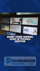 83K views · 855 reactions | Scientists are closely monitoring Mount Spurr as elevated volcanic gas emissions suggest an eruption could occur within weeks or months. Experts compare the situation to the 1992 eruption that left Alaska covered in ash. #Alaska #Volcano #MountSpurr #EruptionWarning | Your Alaska Link TV | Facebook