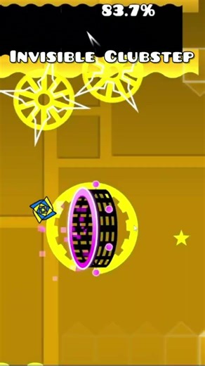 Invisible Clubstep 100% | #gaming #shortvideo