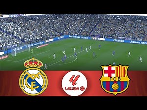 Real Madrid vs Barcelona | La Liga 2025/26 - El Clásico | eFootball Simulation