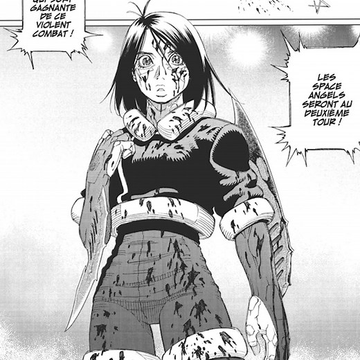 Gally EZ: Edits from Alita Battle Angel Manga
