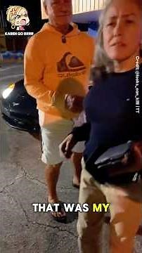 Drunk Karen Tries to Attack Guy and Fails Badly. Via @looks_can_killl | TT