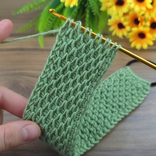 92K views · 832 reactions | Wonderful **Tunisian Crochet Bandana Model Making #crochet #knitting #crafts | Aslı ile sanatsal tasarımlar | Facebook