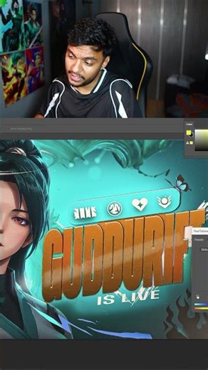 HOW TO DECIDE TEXT COLOR #photoshop