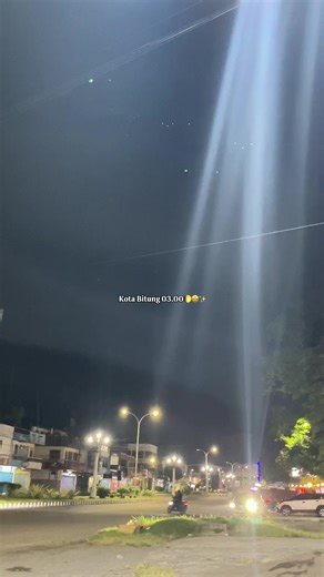 Pemandangan Malam Kota Bitung yang Menawan