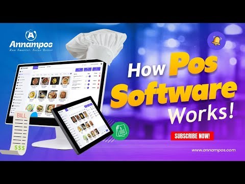 Our first video of Annampos Software | How POS software works!