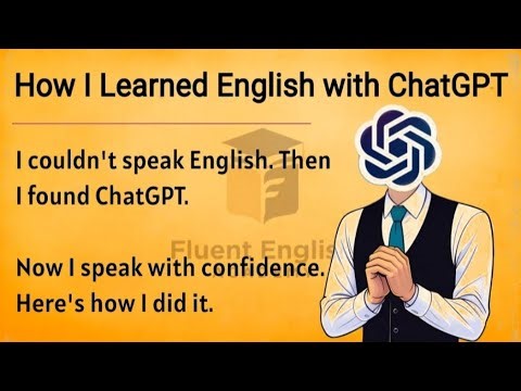 How I Learned English with ChatGPT || My Full Story from Zero to Fluent || Speak English Fluently