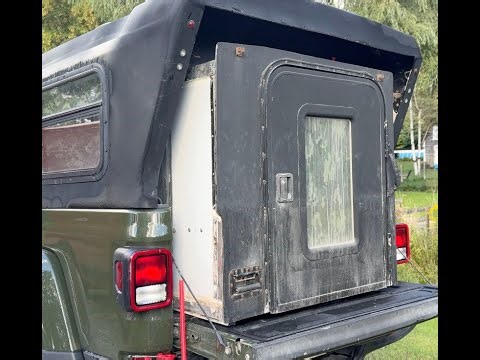 Slide Out Jeep Gladiator DIY Camper V3 Part 4