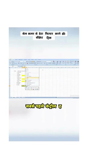 Filter Bold Values in Excel