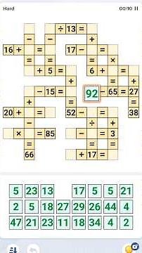 Cross Math Puzzle 🧠 Watch Me Solve This Step by Step!