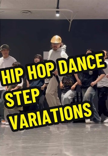 Hip Hop Dance Step Variations Tutorial