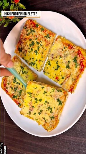 2 Min High Protein Omelette 🔥 | Fast Weight Loss Recipe