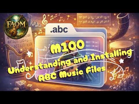 M100 Basic Anatomy of ABC Music Files