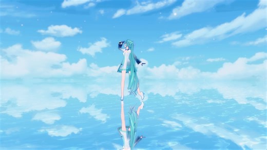 [MMD] 初音未来 pale