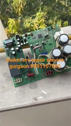 daikin vrv compressor card repair error code lc14 u9 u4