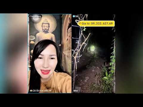 Cô út kim soi âm thấy con Ma mọc nanh đang ngồi xé phai con gà đầy siro màu đỏ