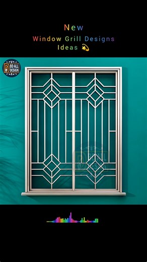 Modern Geometric Window Grill Designs