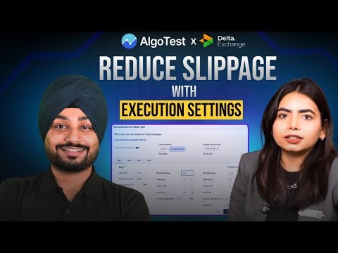How to Reduce Slippage in Algo Trading | Limit Orders, Buffer & Execution Settings Explained