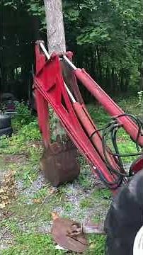 1956 Ford naa tractor with sherman backhoe and loader