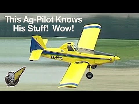 AirTractor 402 Agricultural Flying